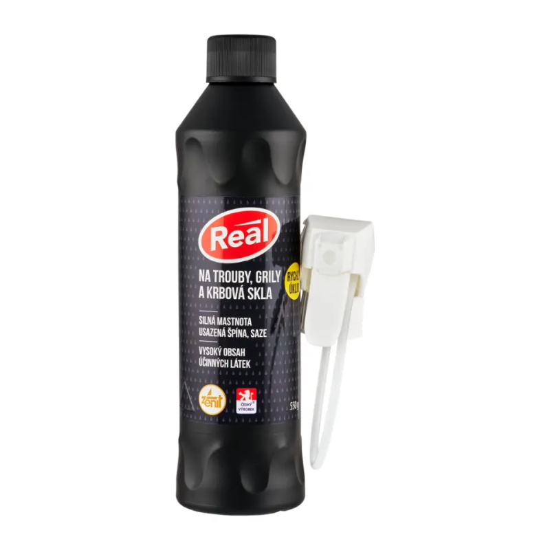 REAL Na trouby, grily a krbová skla 550 g