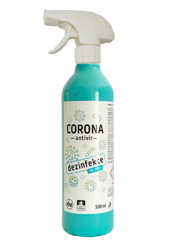 Dezinfekce na ruce Corona-antivir, 500 ml