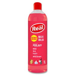 Real Maxi úklid - čisticí prostředek - s květinovou parfemací, 1 l