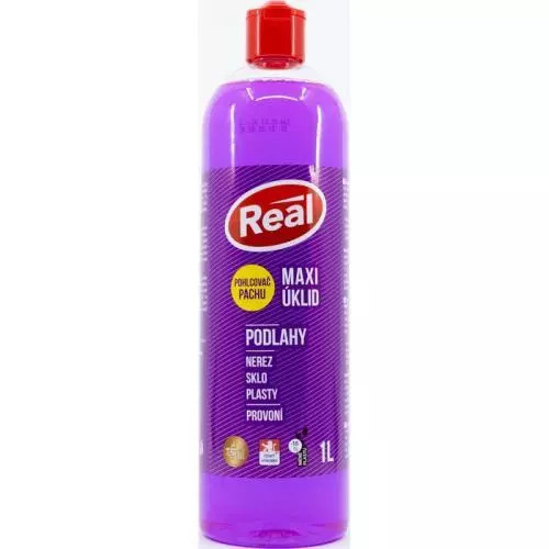 Real Maxi úklid - čisticí prostředek - pohlcovač pachu, 1 l