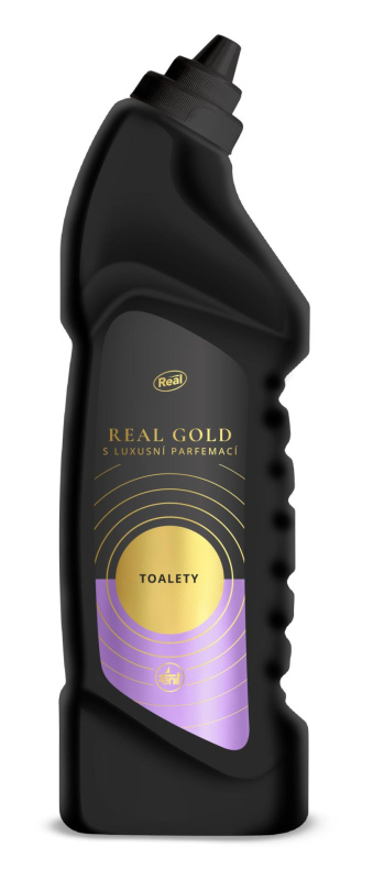 Čisticí gel WC Real Gold - 750 g