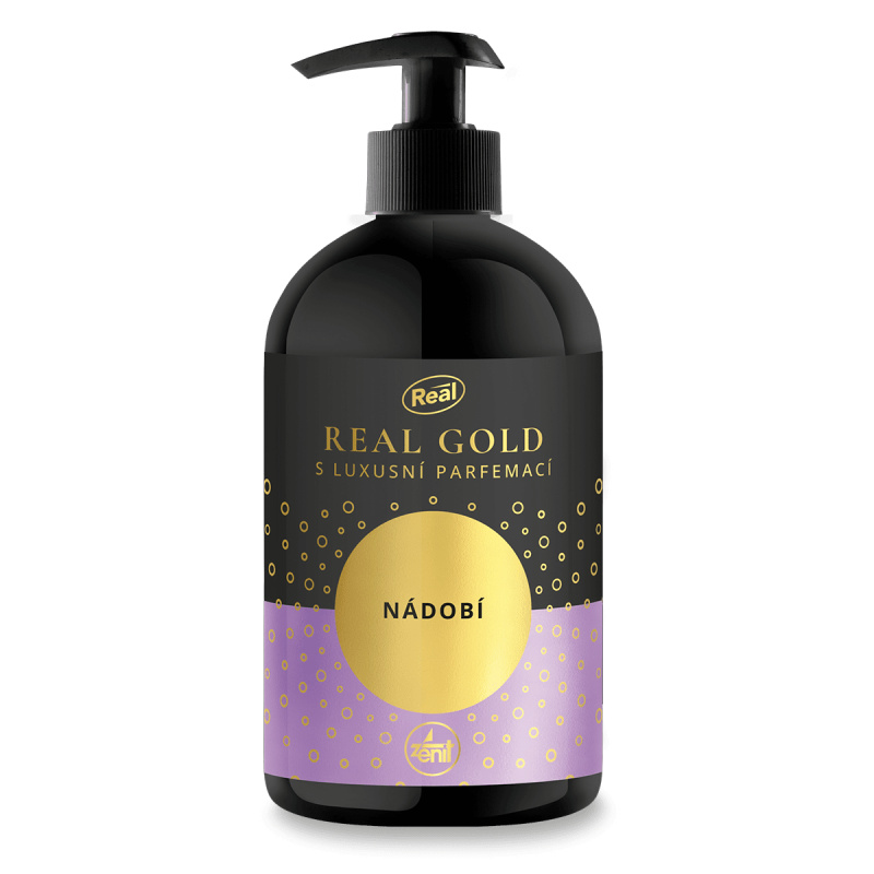 Prostředek na nádobí Real Gold - 500 g