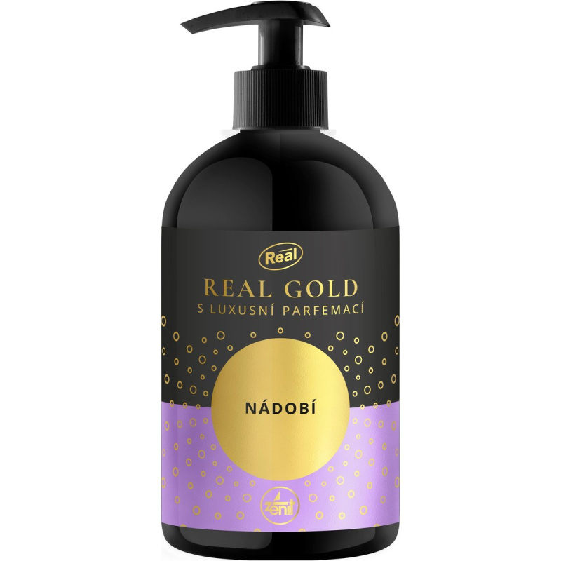 Real Gold na nádobí