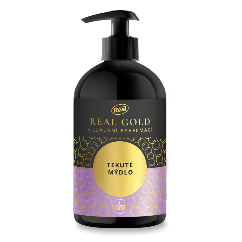 Tekuté mýdlo Real Gold - 500 g