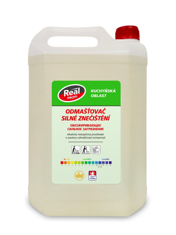 Čisticí odmašťovací prostředek Real Profi - silné znečištění, 5 l