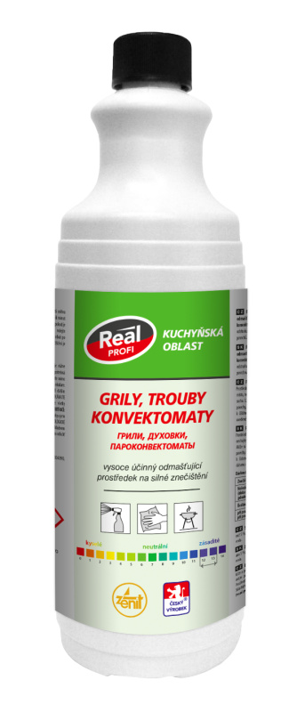 Čistič Real profi - trouby, konvektovaty, grily, 1 l