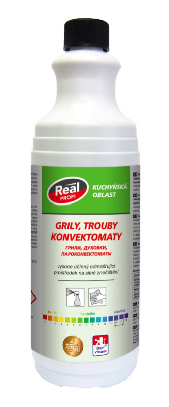 Čistič Real profi - trouby, konvektovaty, grily, 1 l