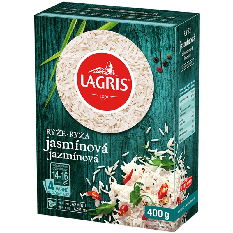 Lagris Rýže jasmínová varné sáčky