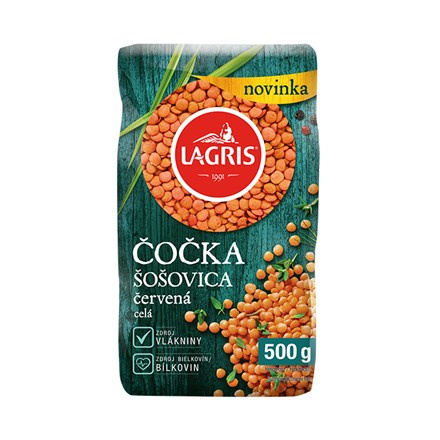 Lagris Čočka červená celá