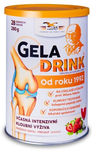 Geladrink jahoda nápoj 280 g