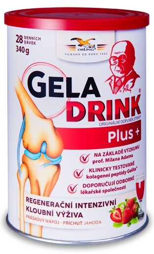 GELADRINK Plus jahoda 340 g
