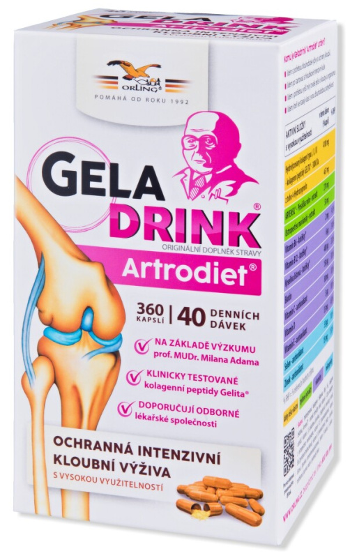 GELADRINK Artrodiet 360 kapslí