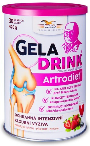 GELADRINK Artrodiet nápoj jahoda 420 g