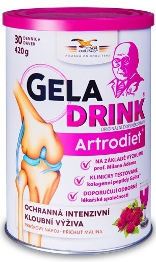 GELADRINK Artrodiet nápoj malina 420 g