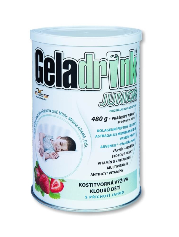 GELADRINK Junior nápoj jahoda 480 g