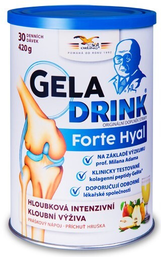 GELADRINK Forte Hyal nápoj hruška 420 g