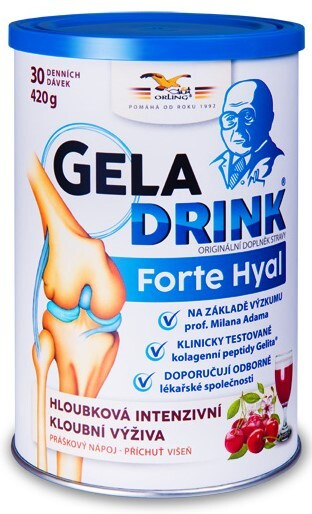 GELADRINK Forte Hyal nápoj višeň 420 g