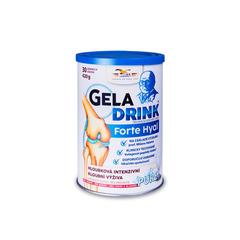 GELADRINK Forte Hyal nápoj pure 420 g