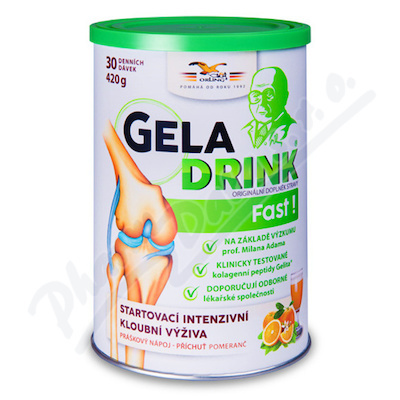 GELADRINK Fast nápoj pomeranč 420 g