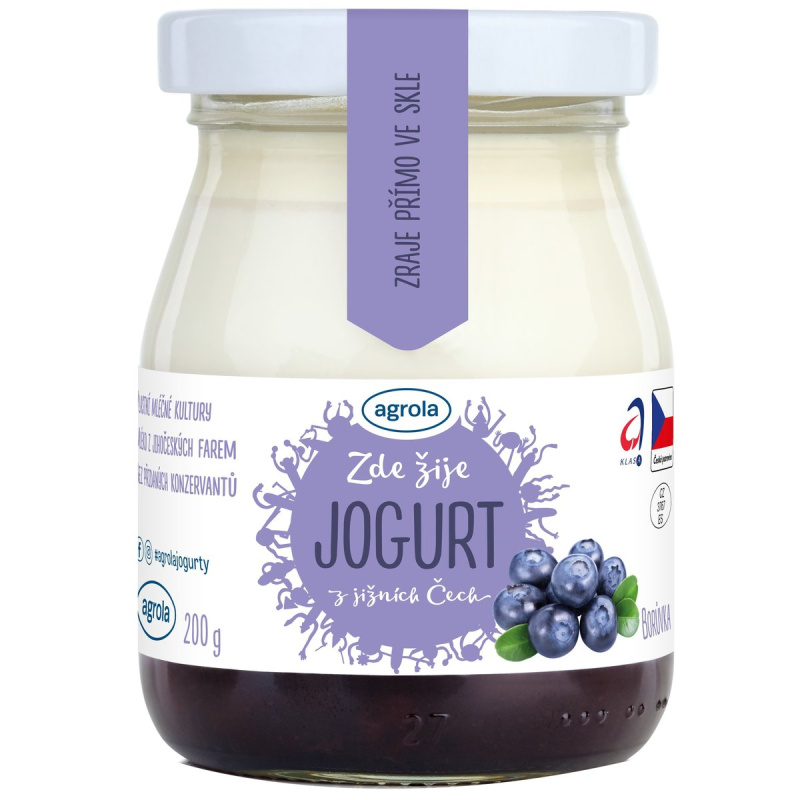 Agrola Jogurt borůvka
