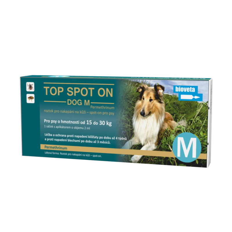 Top spot on Dog M 1x2ml (15- 30kg)