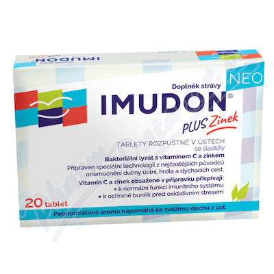 Imudon Neo + Zinek 20 tablet