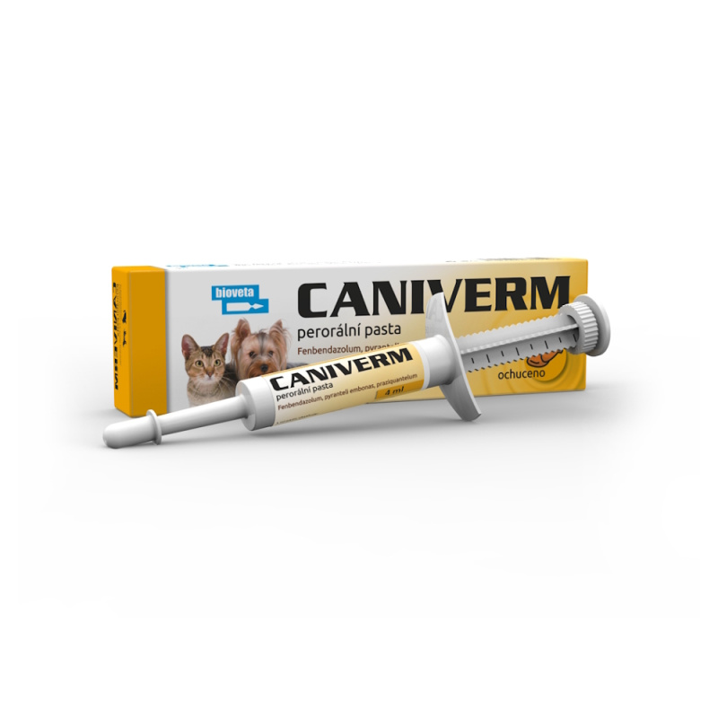 CANIVERM perorální pasta pro psy a kočky 4ml