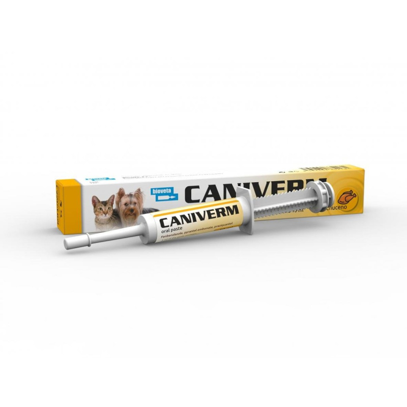 CANIVERM perorální pasta pro psy a kočky 4ml