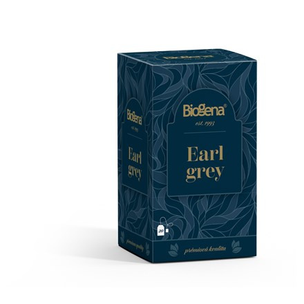 Biogena Traditional Earl grey porcovaný čaj 20x1,75 g