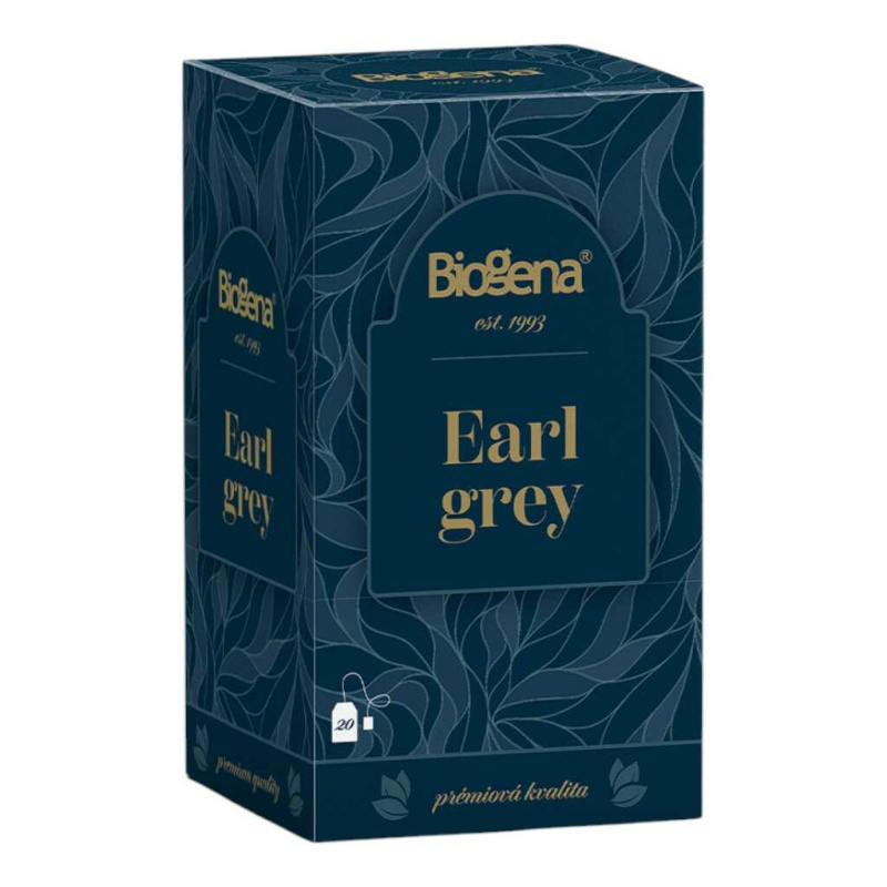 Biogena Traditional Earl grey porcovaný čaj 20x1,75 g