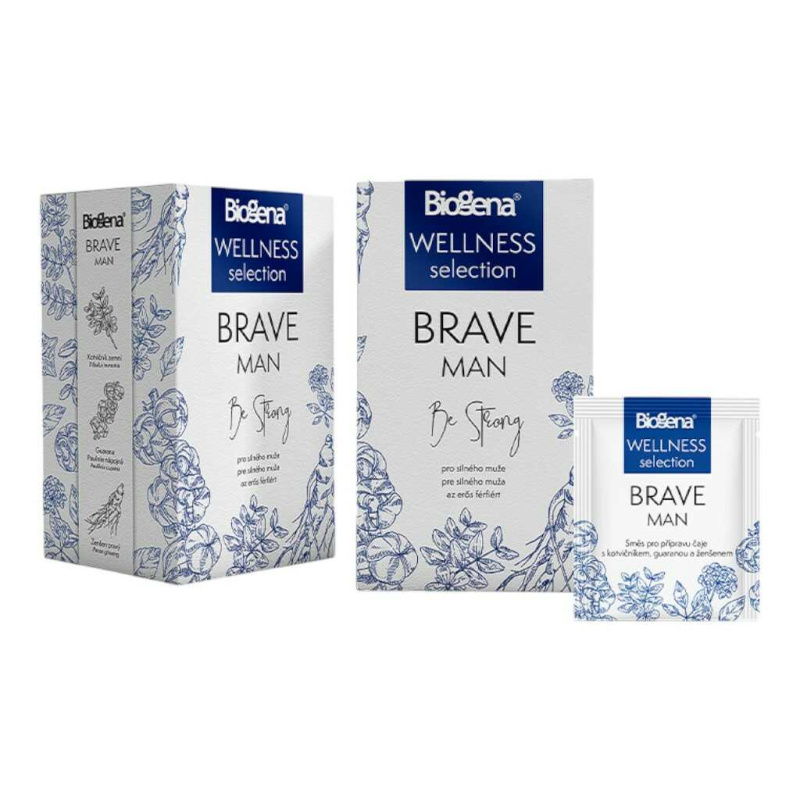 Biogena WELLNESS colection Brave man porcovaný čaj 20x2 g