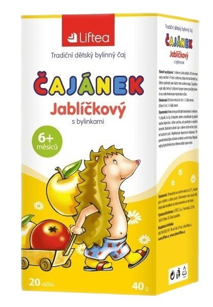 Liftea Čajánek Jablíčkový 20x1,5 g