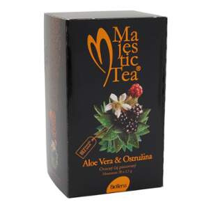 Bylinný čaj Biogena - aloe vera a ostružina, 20 x 2,5 g
