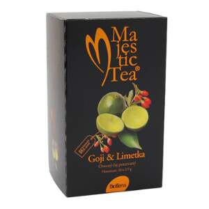 Bylinný čaj Biogena - goji a limetka, 20 x 2,5 g