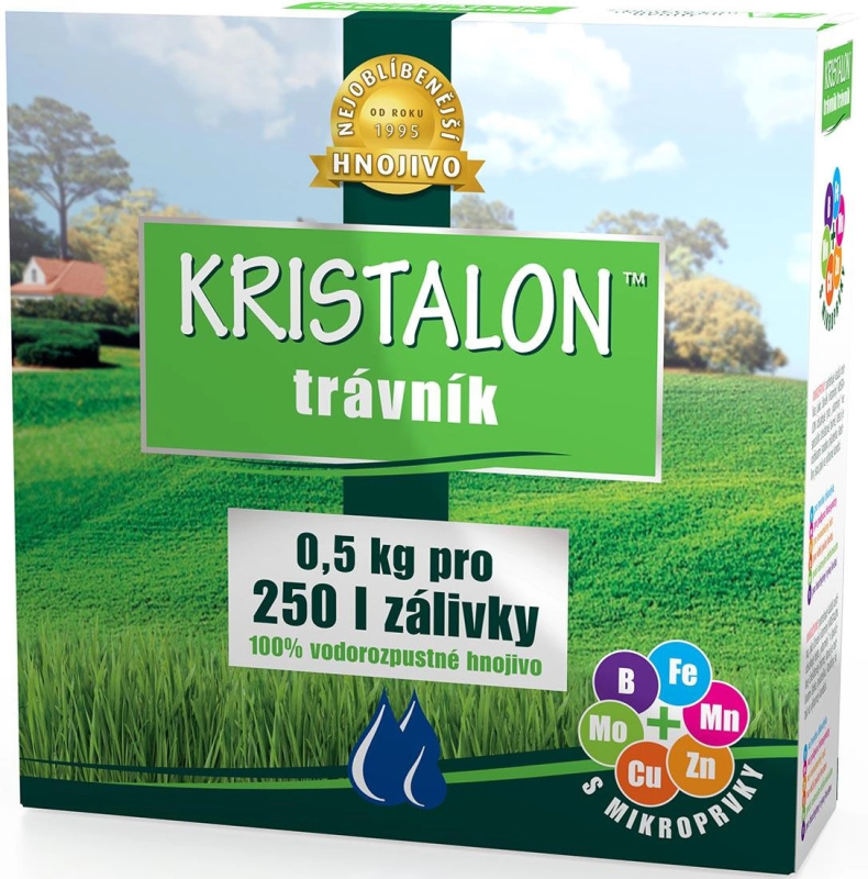 AGRO CS Vodorozpustné hnojivo Kristalon - Trávník 0,5 kg