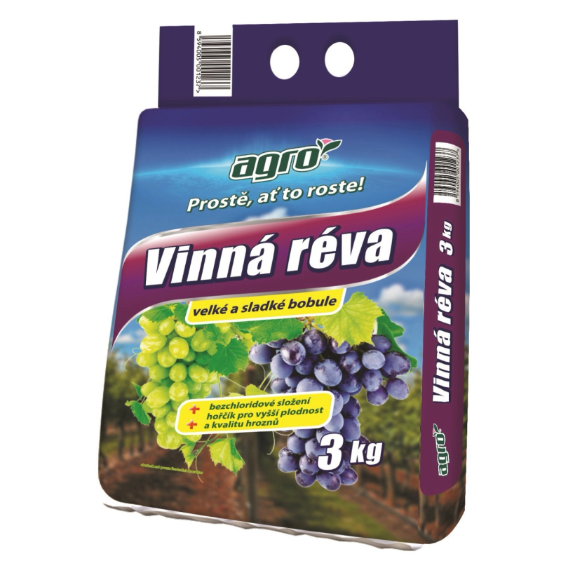 AGRO Hnojivo na vinnou révu 3 kg