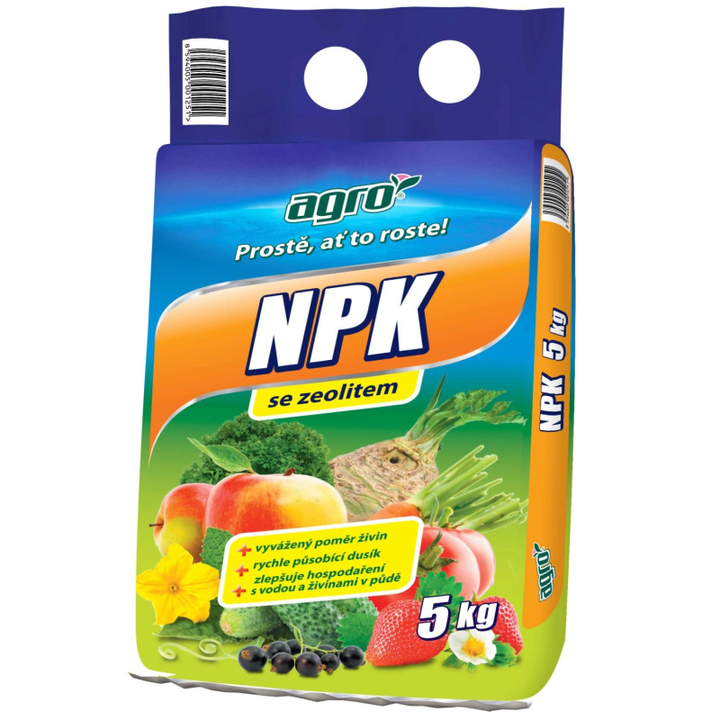 Agro NPK 11-7-7 se zeolitem 5 kg