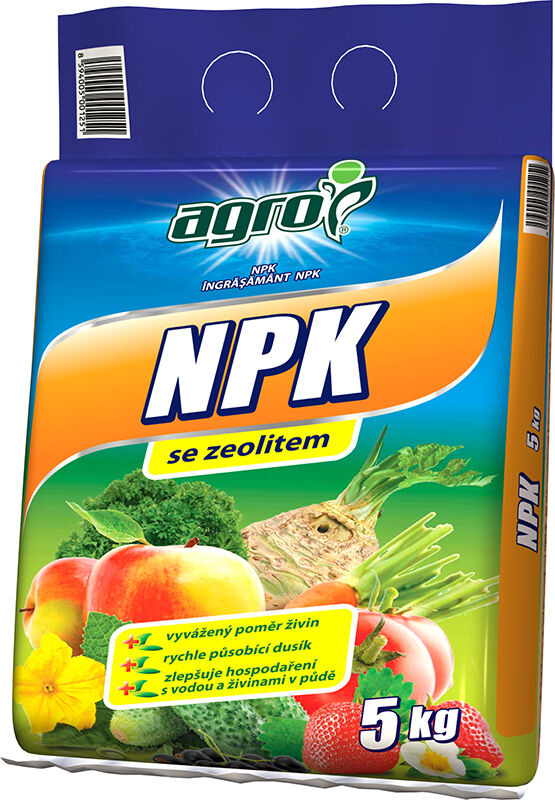 Agro NPK 11-7-7 se zeolitem 5 kg