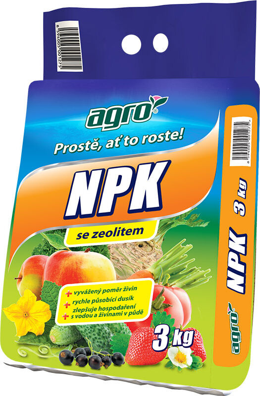 AGRO NPK se zeolitem 3 kg
