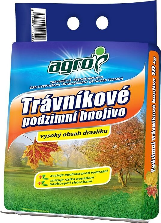Agro trávníkové podzimní hnojivo, 10 kg