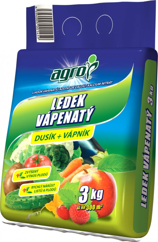 Agro Hnojivo Ledek vápenatý 3 kg