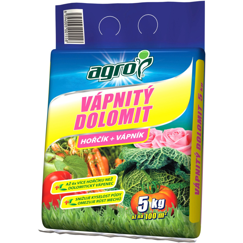 Vápnitý dolomit Agro, 5 kg