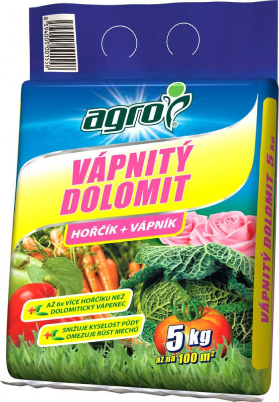 Vápnitý dolomit Agro, 5 kg