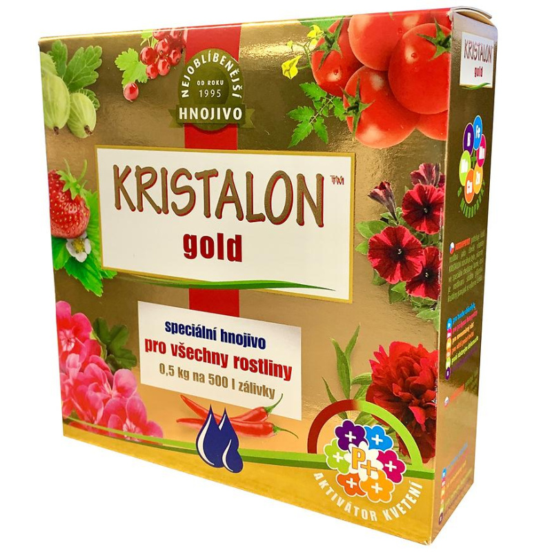 AGRO CS Prémiové hnojivo Kristalon - Gold 0,5 kg