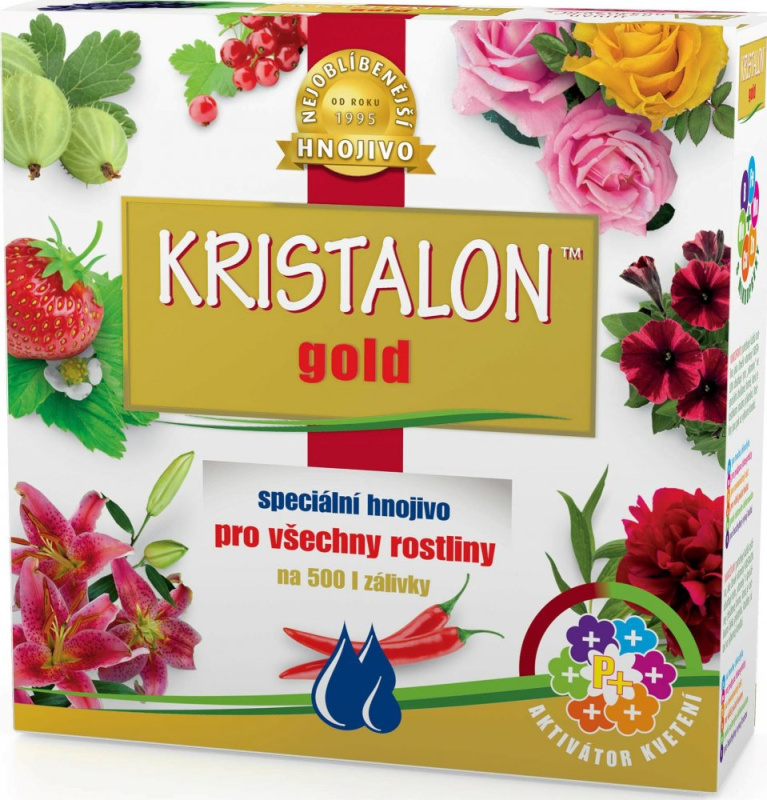AGRO CS Prémiové hnojivo Kristalon - Gold 0,5 kg