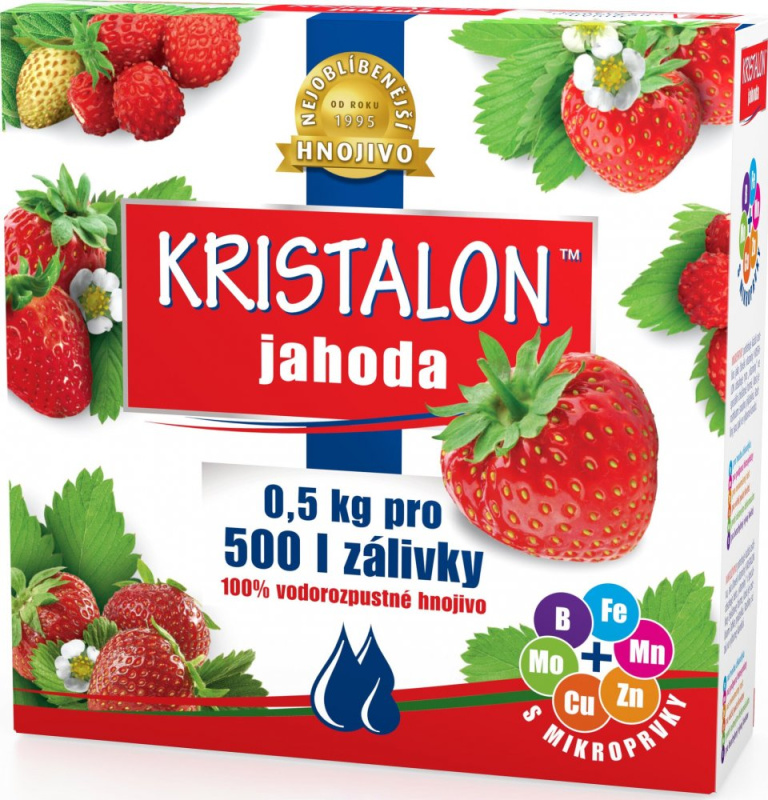 AGRO CS Vodorozpustné hnojivo Kristalon - Jahoda 0,5 kg