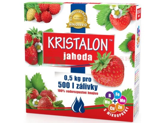 AGRO CS Vodorozpustné hnojivo Kristalon - Jahoda 0,5 kg