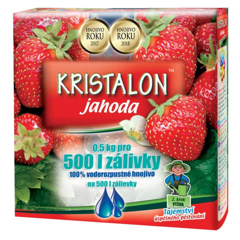 AGRO CS Vodorozpustné hnojivo Kristalon - Jahoda 0,5 kg