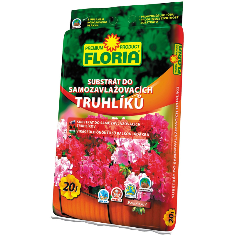 FLORIA Substrát do samozavlažovacích truhlíků