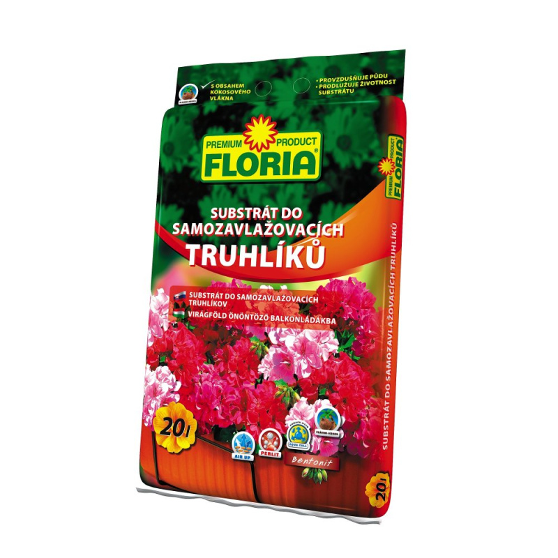 FLORIA Substrát do samozavlažovacích truhlíků